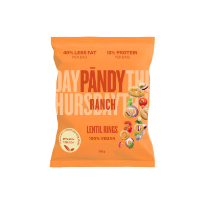 Chips Φακής Ranch Pandy 50gr