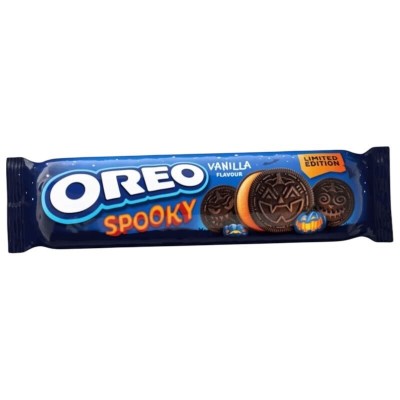 Μπισκότα Oreo Spooky Γεμιστά με Κρέμα Halloween Edition Oreo 154gr