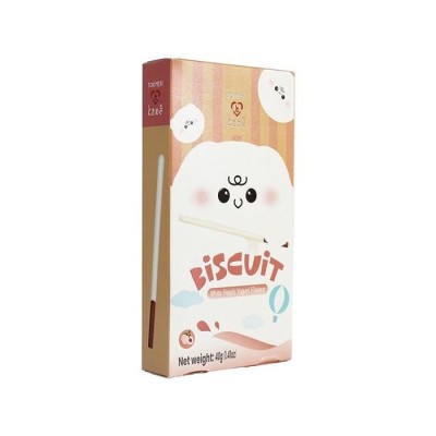 Tokimeki Biscuit Stick Γιαούρτι & Ροδάκινο 40gr