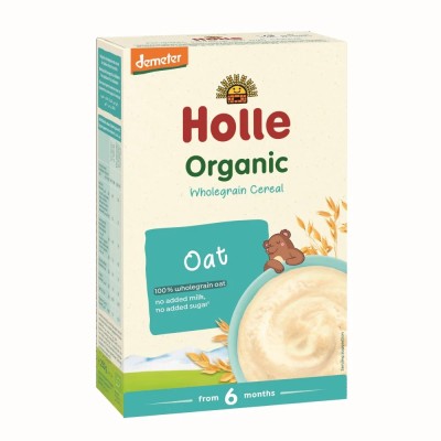 Βιολογική Βρεφική Κρέμα από Βρώμη 6+ μηνών Holle 250gr