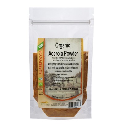 Βιολογικό Acerola σε Σκόνη Health Trade 60gr