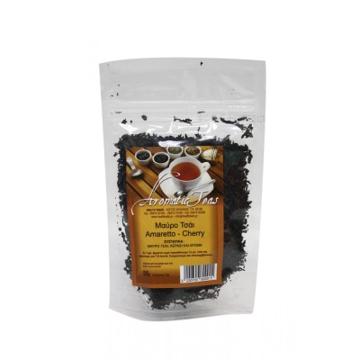 Μάυρο Τσάι με Γεύση Αμαρέτο-Κεράσι Health Trade 50gr