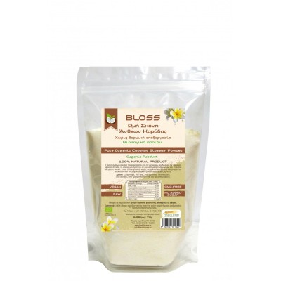 Βιολογική Ωμή Σκόνη από Άνθη Καρύδας Bloss Health Trade 330gr