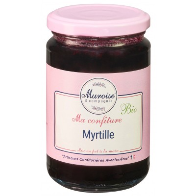 Βιολογική Μαρμελάδα Μύρτιλο Muroise Et Compagnie 350gr 