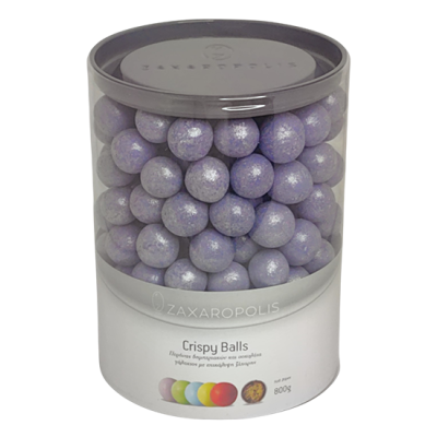 Κουφέτα Crispies Περλέ Μωβ 800gr