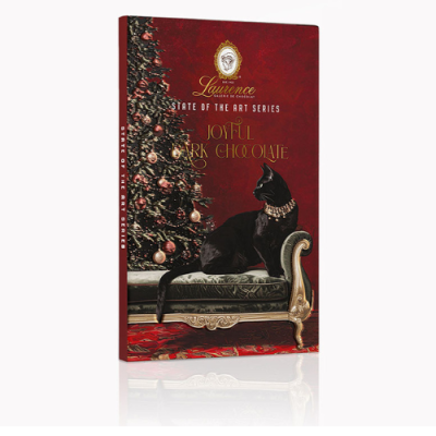 Μαύρη Σοκολάτα Joyfull Cat Laurence 80gr