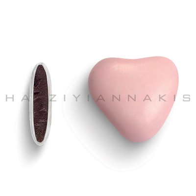 Κουφέτα Καρδιά Χρώμα Ροζ Hatziyiannakis 1kg
