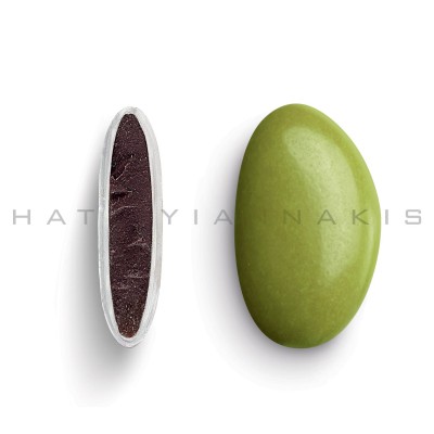 Κουφέτα Bijoux Supreme Λαχανί, Γυαλισμένο Hatziyiannakis 1kg