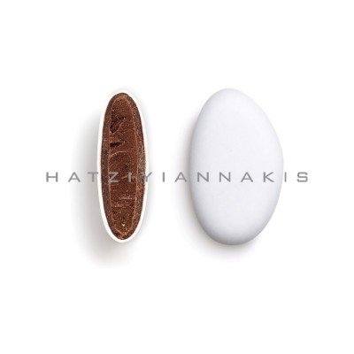 Κουφέτα Cocoa Milky Almond Twist Strawberry Cream Hatziyiannakis 1kg