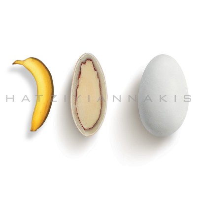 Κουφέτα Choco Almond Μπανάνα Hatziyiannakis 4kg