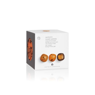 Κουφέτα Βότσαλο Σαντορίνη Hatziyiannakis 450gr