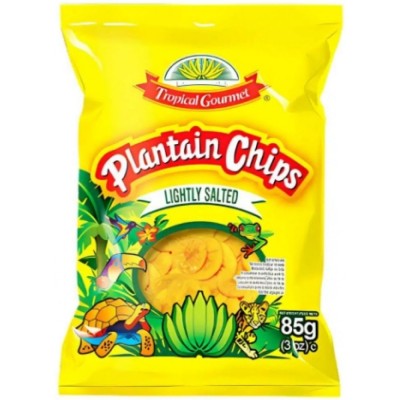 Plantain Chips με Αλάτι Tropical Gourmet 85gr