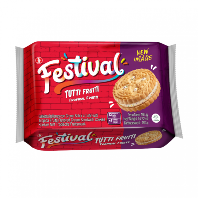 Tutti Fruiti Cookies Festival 403gr