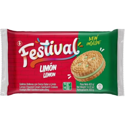 Lemon Cookies Festival 403gr