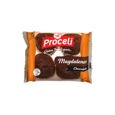 Muffins Σοκολάτας Χωρίς Γλουτένη & Λακτόζη Proceli 180gr