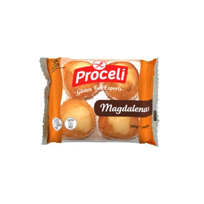 Muffins Χωρίς Γλουτένη & Λακτόζη Proceli 160gr