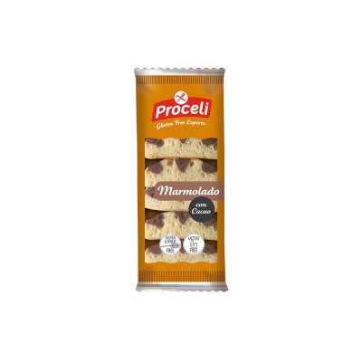 Κέικ με Κακάο Χωρίς Γλουτένη & Λακτόζη Proceli 180gr
