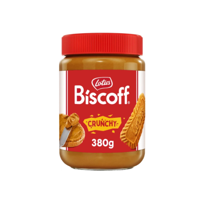 Άλειμμα Biscoff Καραμελωμένου Μπισκότου Crunchy Lotus 380gr