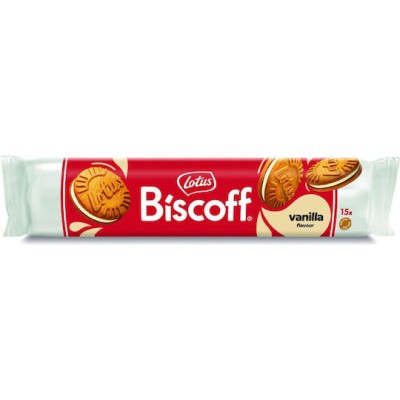 Μπισκότα Biscoff με Γέμιση Κρέμα Βανίλια Lotus 150gr