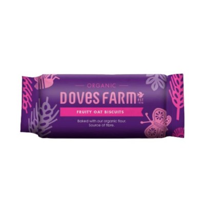 Vegan Βιολογικά Μπισκότα Βρώμης με Σταφίδες Doves Farm 200gr