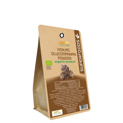 Βιολογικό Konjac Glucomannan σε Σκόνη Health Trade 100gr