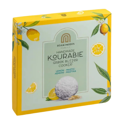 Κουραμπιέδες με Λεμόνι & Μαστίχα Kourabie Ioakimidis 220gr
