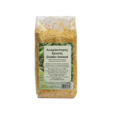 Βιολογικός Λιναρόσπορος Χρυσός Health Trade 500gr 