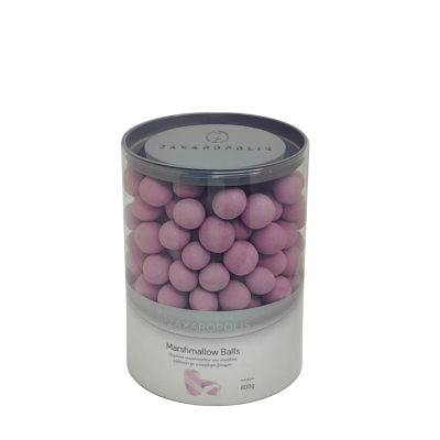 Κουφέτα Crispies Marshmallow Balls Τσιχλόφουσκα Λιλά Zaxaropolis 800gr