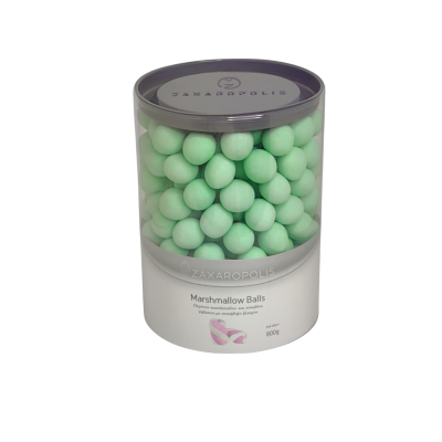 Κουφέτα Crispies Marshmallow Balls Τσιχλόφουσκα Μέντα Zaxaropolis 800gr