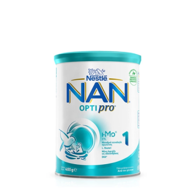 Βρεφικό Γάλα σε Σκόνη NAN OPTIPRO 1 (0-6 μηνών) Nestle 400gr
