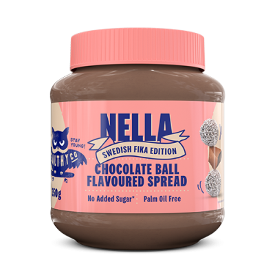 Άλειμμα Σοκολάτας Chocolate Ball Χωρίς Ζάχαρη Nella Healthy Co 350gr