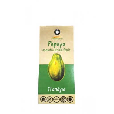 Οσμωτικά Αποξηραμένη Παπάγια Χωρίς Ζάχαρη Health Trade 80gr