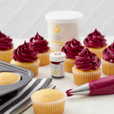 Χρώμα Ζαχαροπλαστικής Wilton Icing Colours σε Πάστα Μπορντώ 28g
