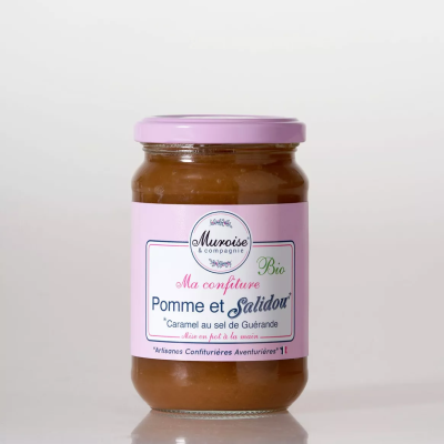 Βιολογική Μαρμελάδα Μήλο με Αλατισμένη Καραμέλα Muroise Et Compagnie 350gr 