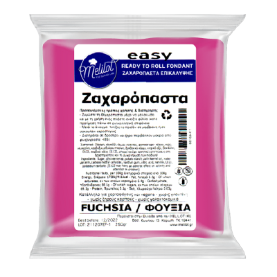 Πάστα ζάχαρης Φούξια 250gr. Melilot Easy