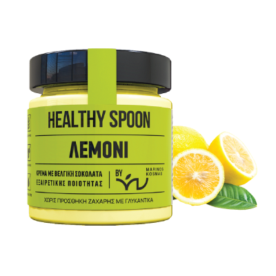 Κρέμα Με Γεύση Λεμόνι Healthy Spoon Χωρίς Ζάχαρη - Χωρίς Γλουτένη 200gr