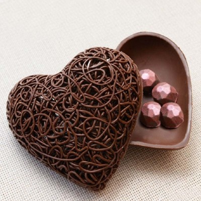 Τριπλό Καλούπι Σοκολάτας Καρδιά BWB 200gr