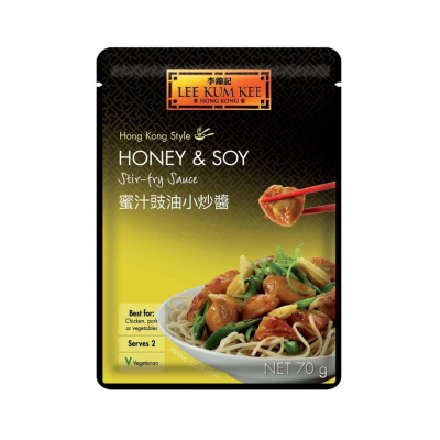 Σάλτσα Μελιού και Σόγιας για Stir Fry Lee Kum Kee 70gr