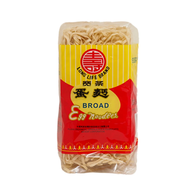 Φαρδιά Noodles από Σιτάλευρο με Αυγό Long Life Brand 500gr