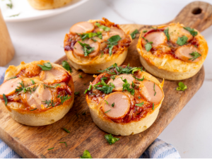Παιδικά Pizza Muffins με Λαχανικά: Το νέο αγαπημένο υγιεινό snack