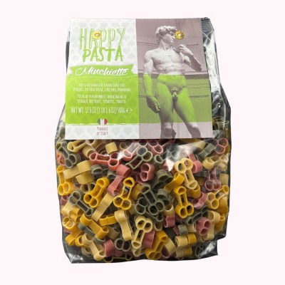 Ζυμαρικά Τρίχρωμα για Τολμηρούς Happy Pasta 500gr