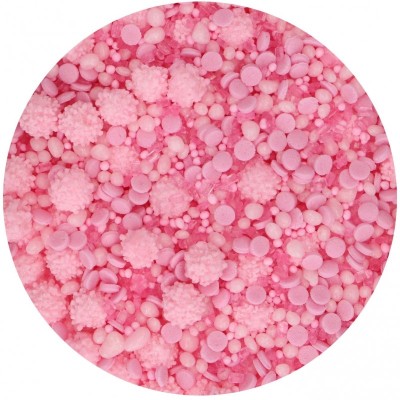 Κας Κας Sprinkles Mix Ροζ 70g Funcakes