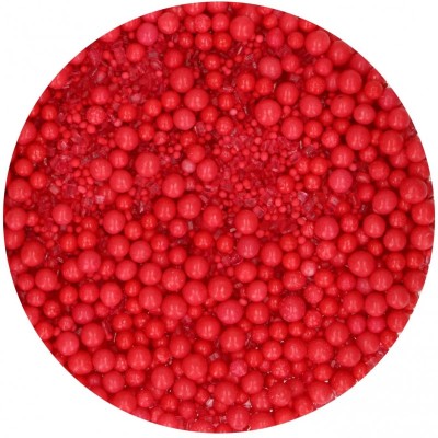 Κας Κας Sprinkle Mix Κόκκινο 70g Funcakes
