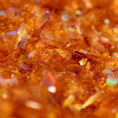 Bρώσιμο Χρυσό Glitter σε νιφάδες 3g PME