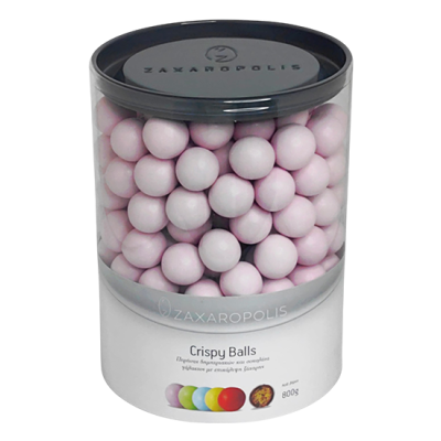 Κουφέτα Crispies Ματ Ροζ 800gr