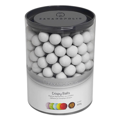Κουφέτα Crispies Ματ Λευκό 800gr