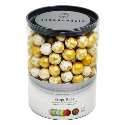 Κουφέτα Crispies Μάρμαρο Χρυσό 800gr