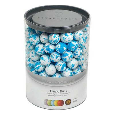 Κουφέτα Crispies Μάρμαρο Μπλε 800gr