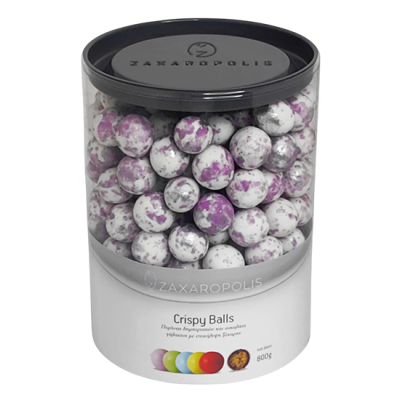 Κουφέτα Crispies Μάρμαρο Μωβ 800gr