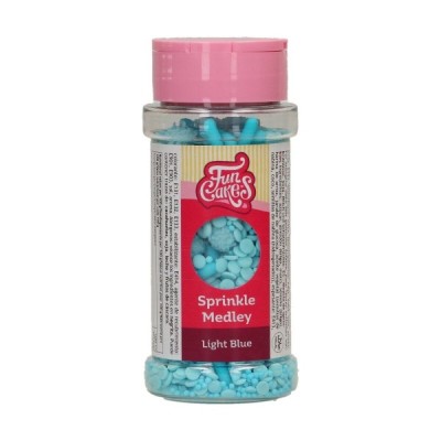 Κας Κας Sprinkles Mix Γαλάζιο 70g Funcakes